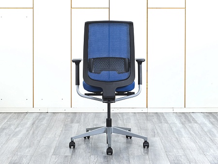 Офисное кресло для персонала  SteelCase Сетка Синий Reply Air  (КПСН-29074)