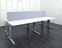 Купить Комплект офисной мебели  2 800х1 630х750 ЛДСП Белый   (КОМБ1-27091)
