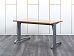 Офисный стол эргономичный SteelCase 1 400х1 000х750 ЛДСП Ольха   (СПЭЛп-30052)