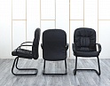 Купить Конференц кресло для переговорной  Черный Кожзам    (УДКЧ1-21034)