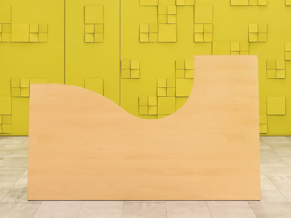 Офисный стол угловой   ЛДСП Бук Россия  СПУВ-15046