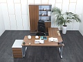 Кабинет руководителя Bene 1 800х1 800х750 Шпон Орех   (КРХ2-06091)
