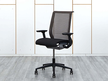 Офисное кресло для персонала  SteelCase Сетка Коричневый Think  (КПСК1-08104)