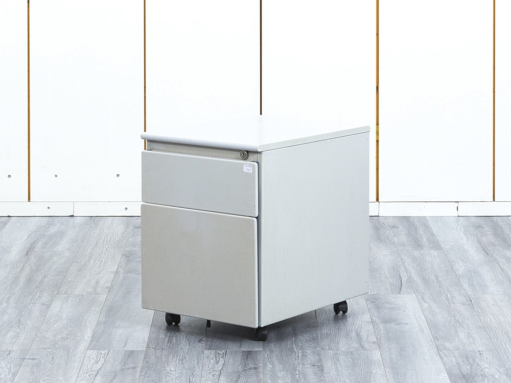 Офисная тумба выкатная SteelCase 415х555х555 Металл Серый   (ТВ2ЯМ1-15113)