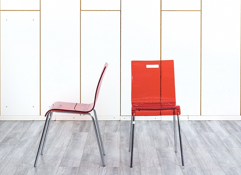 Офисный стул  Пластик Красный   (УНПК-15034)