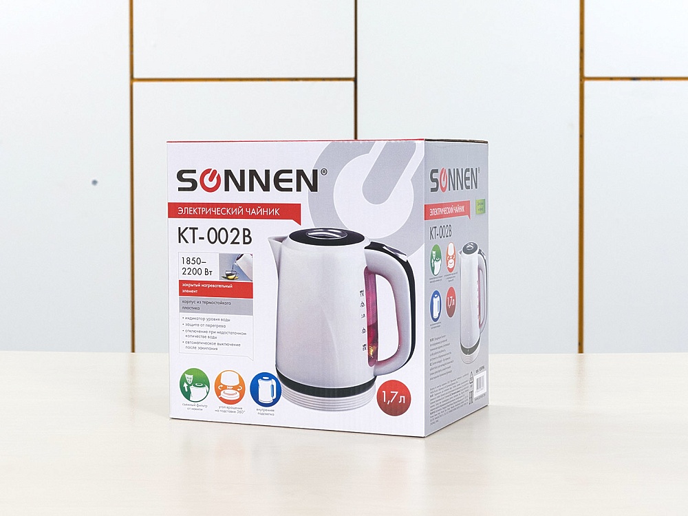 Чайник SONNET KT-002B 1,7л 2200 Вт ЧАЙНИК1-20072
