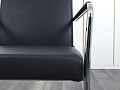 Конференц кресло для переговорной  Черный Кожа/хром Walter Knoll   (УДКЧ1-25072)