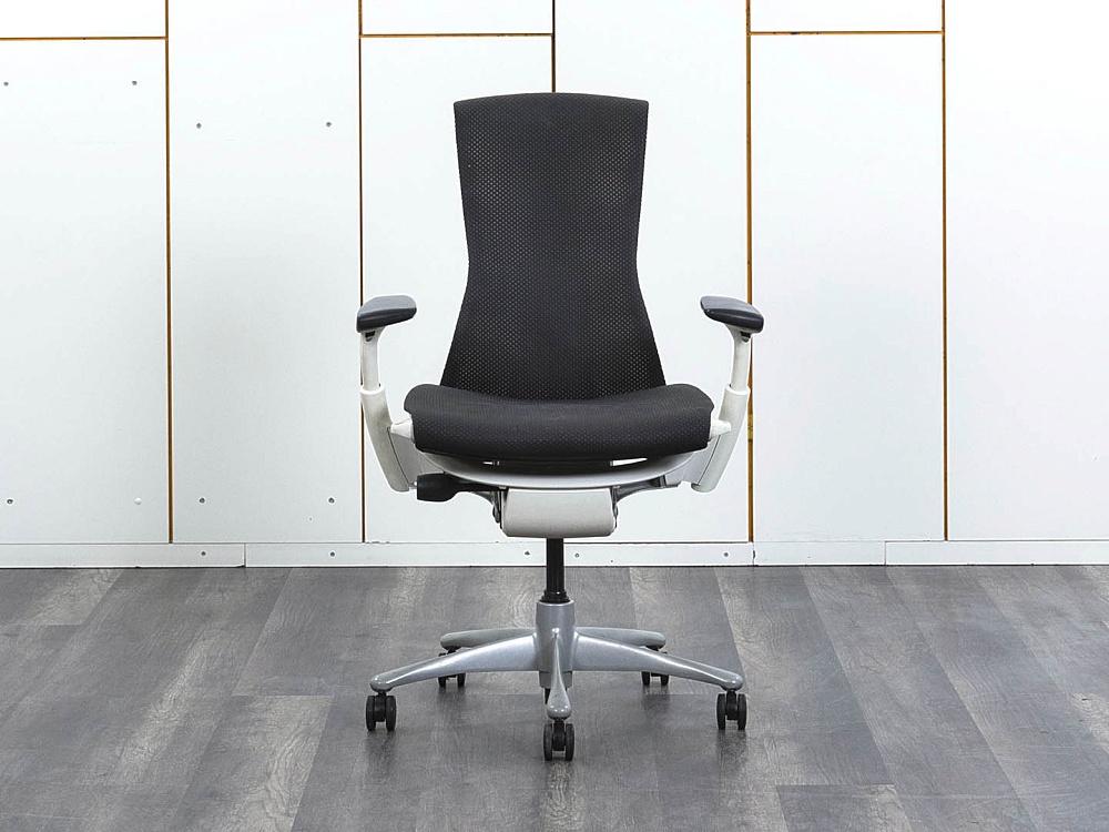 Офисное кресло руководителя  Herman Miller Ткань Серый Embody  (КРТС-03032уц)