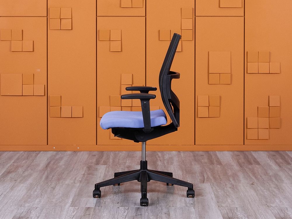 Офисное кресло для персонала   ЛДСП Синий   (КПСН-05065)