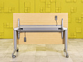 Офисный стол прямой Steelcase ЛДСП Клен Германия  СППВ1-01125