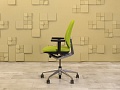 Офисное кресло для персонала на колесах Vitra Ткань Зелёный Швейцария_КПТЗ-301023