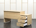 Купить Комплект офисной мебели стол с тумбой  1 200х800х760 ЛДСП Клен   (СПУВКп-22041)