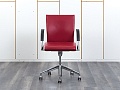 Офисное кресло руководителя  Ahrend Кожа Красный 350  (КРКК-13072)