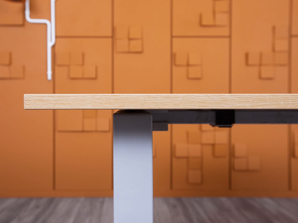 Офисный стол для переговоров Bene 1 800х1 000х730 ЛДСП Зебрано   (СГПЗ-20035)