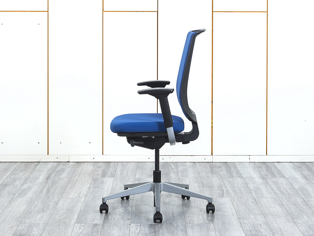 Офисное кресло для персонала  SteelCase Сетка Синий Reply Air  (КПСН-29074)