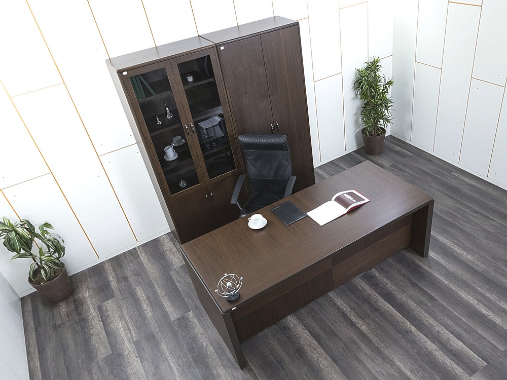 Кабинет руководителя Palladio 2 200х950х770 Шпон Орех   (КРХ-11042)