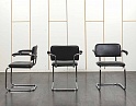 Купить Конференц кресло для переговорной  Черный Кожзам    (УДКЧ1-23041)