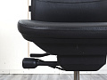Офисное кресло для персонала  SteelCase Кожа Черный   (КПКЧ-30074)
