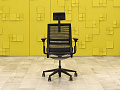 Офисное кресло руководителя на колесах Think 2 Steelcase Ткань Чёрный Германия  КРТЧ-04066